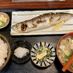 Tokura - 鰊定食。鯨汁にアップグレード