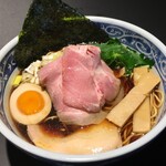 寿製麺 よしかわ - 煮干しそば黒醤油