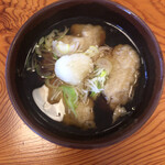 七兵衛そば 東根店 - 揚げ蕎麦がき