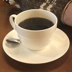 Naniwaya cafe - 友人のホットコーヒー。