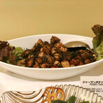 スイーツby軽井沢エレガンス - ジャーマンポテトサラダ＠ソーセージとトマト入りのポテトサラダ