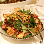 スイーツby軽井沢エレガンス - サラダリッシュ＠トリュフ・フォアグラ・オマール海老など具材豪華