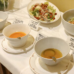 スイーツby軽井沢エレガンス - ドレッシング3種（シーザー•野菜•エシャロット）