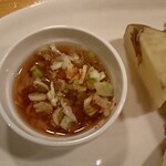 和 青葉横丁 - アミエビの塩漬けだれ