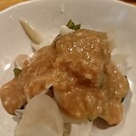 和 青葉横丁 - 赤柄の赤がらの酢味噌あえ