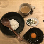 鳥しき - 玉子かけご飯