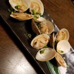 樂一樂坐 - はまぐり炭焼き正油 680円