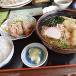 Aisai kan - ゴボ天蕎麦定食