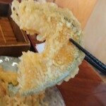 そば処 一庵 - かぼちゃ天