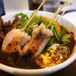 スープカレー スアゲ3 - 料理写真: