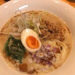 麺屋 清 - 春菊のクリーミー坦々麺