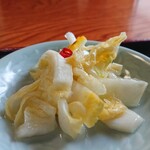 Fuji Shiyokudou - 自家製白菜漬け