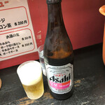 らーめんしょっぷ 中吉 綾瀬店 - 中瓶