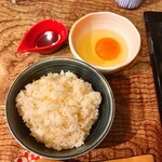 加藤商店 - 卵かけご飯追加