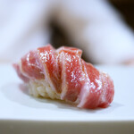 東麻布 天本 - 大トロ　塩釜　延縄　藤田