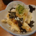 やぶ福 - 鶏の天ぷら