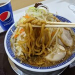 常勝軒TOKIO - 太ボキ感の麺