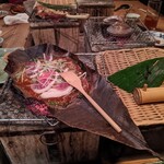 ヤマト - 合鴨の朴葉味噌焼き