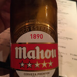 シャンパン&醤油バー フルートフルート - スペインのビールですよ、辛口で飲みやすかった