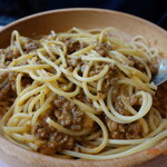 麦亭 - 混ぜた後