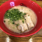 長浜ラーメン博多屋 - 一番人気、長浜ラーメン。