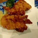 ヨイトマケ真 - 唐揚げ単品…2、3個喰われた後