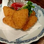 ヨイトマケ真 - カマンベールチーズフライ…2個位喰われた後