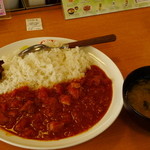 松屋 - 夏メニューのトマトカレー３３０円