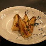 横浜うかい亭 - 焼き筍（２）