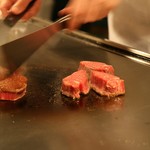 横浜うかい亭 - ヒレステーキ（２）