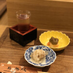 鮨　無双 - お酒とお通し