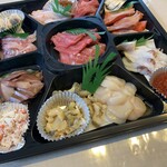 魚楽小川水産 - 手巻き寿司用ネタ