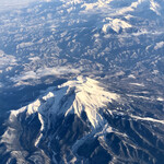 Odaiba Ichiba - 飛行機から見た雪山