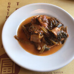 ガストロノミア冨屋 - ヒイカとほうれん草のズッパ