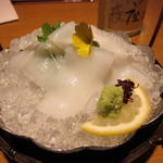 楽天茶寮 - アオリイカ造り