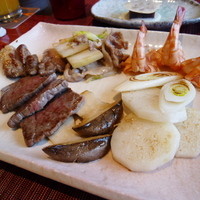 舞浜Teppanyaki＋ - 鉄板焼き（焼きあがり）
