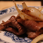 銀座 結絆 - 結絆オリジナル黒毛和牛ロースの燻しすき焼き 