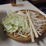 やきにく徳山 - 焼き野菜２人前