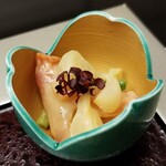 つつじの茶屋 - 赤貝のびる酢味噌