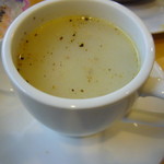 デリーガーデン - ランチのスープ