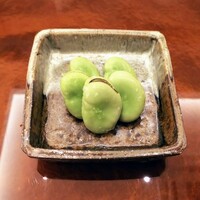 鮨 土方 - ●そら豆、鹿児島