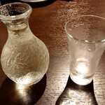 鉄板ダイニング千の家本店 - 日本酒 萩の鶴♪