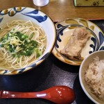 Mokkai Soba Thidanchu - 木灰そば・軟骨ソーキ（もっかいそば） 490円