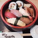 Sushi No Kiyuuuemon - ランチすし９９０円（税込）