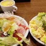 Asakuma - サラダ、大皿7杯食いました