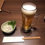 柳憲 - 生ビールとお通し