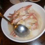 中華家庭料理 雲海 - 渡りカニと白菜（800円）①