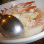 中華家庭料理 雲海 - 渡りカニと白菜②up