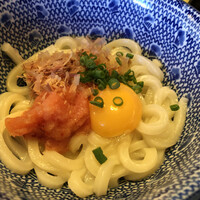 恵比寿亭 - 濃厚明太釜玉うどん