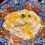 中国料理 旬輝 - ②卵白と蟹のふわふわクリーム炒め